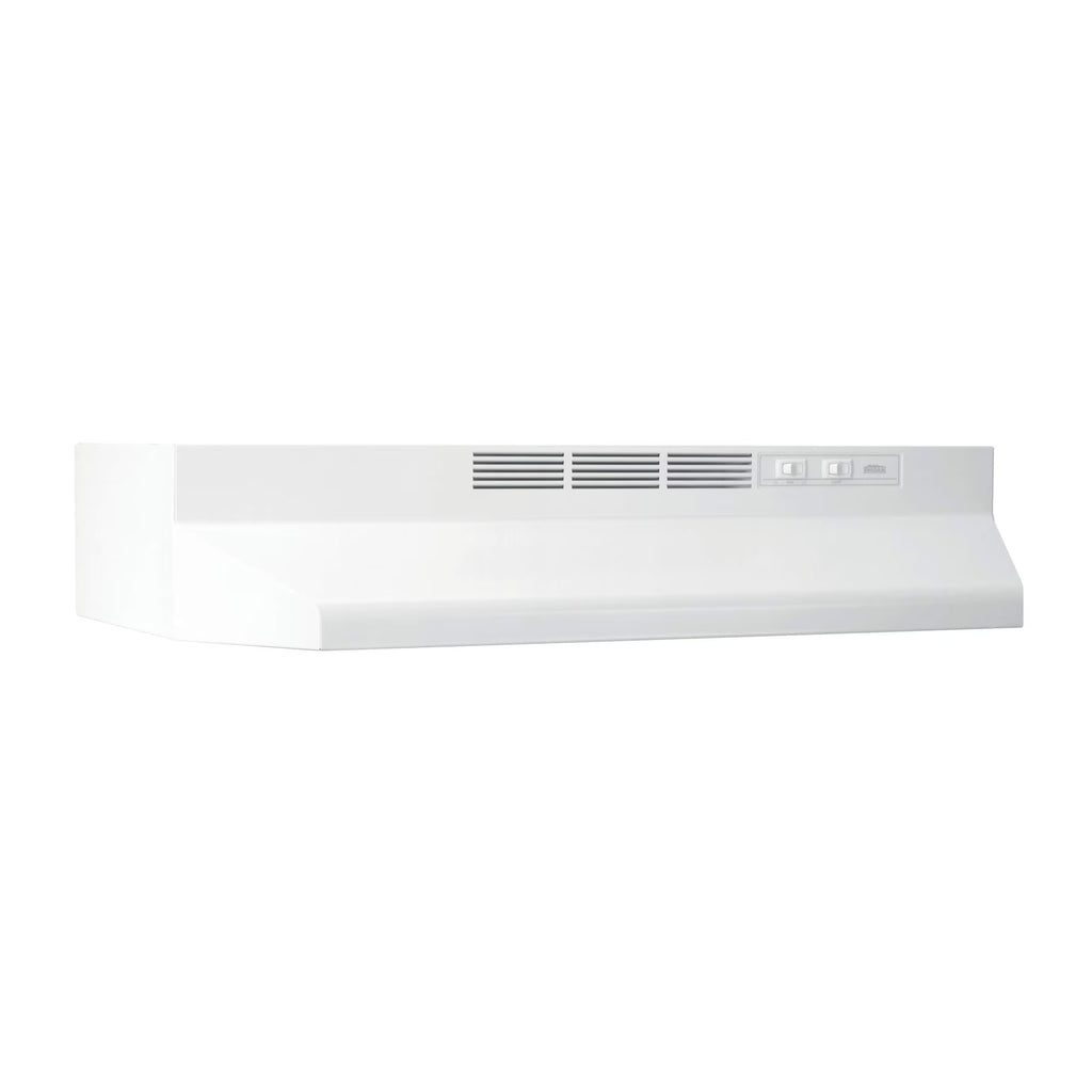 30-Inch White Non-Ducted Range Hood with Lights Exhaust Fan Q5013