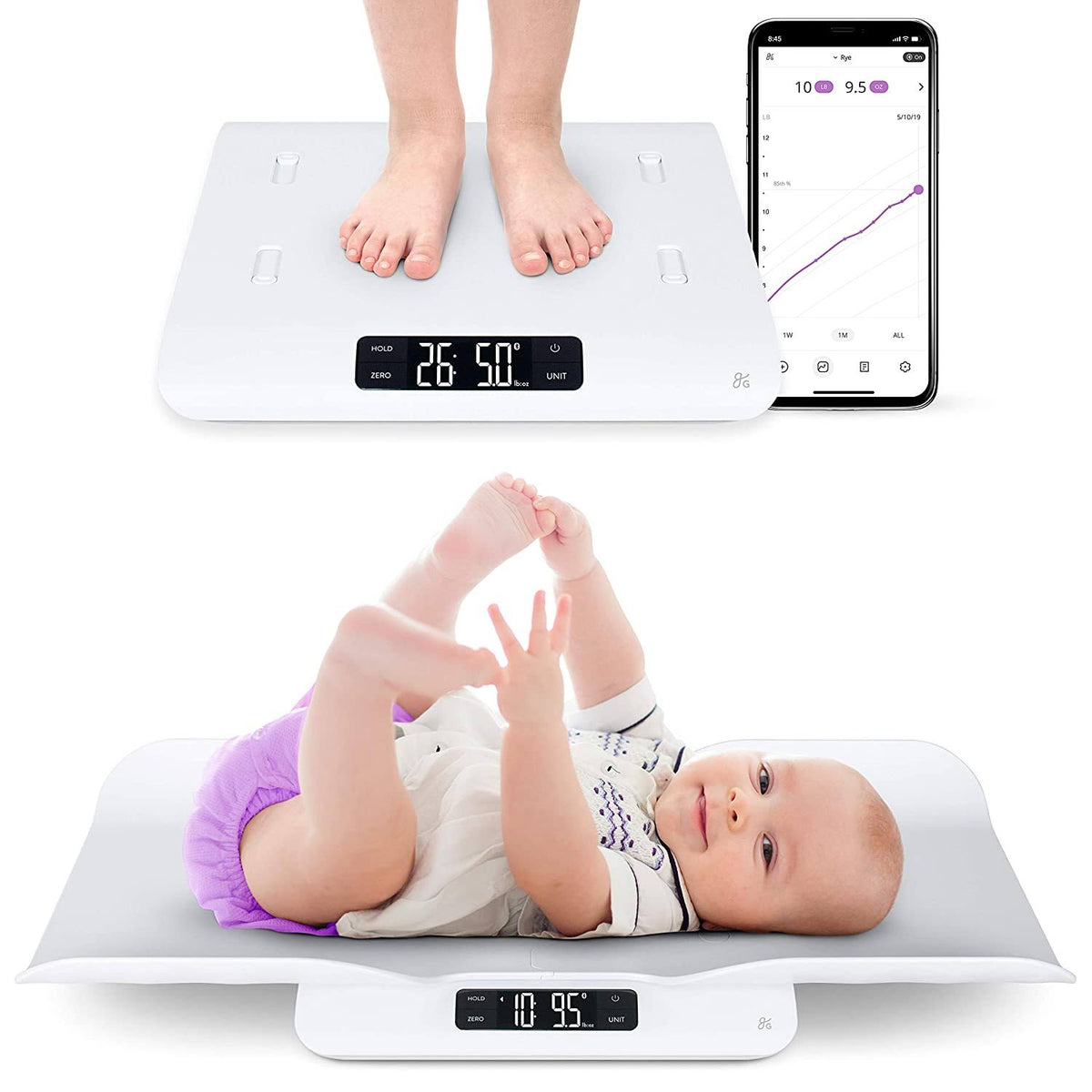 Smart Baby Scale with Hold Function Z282490