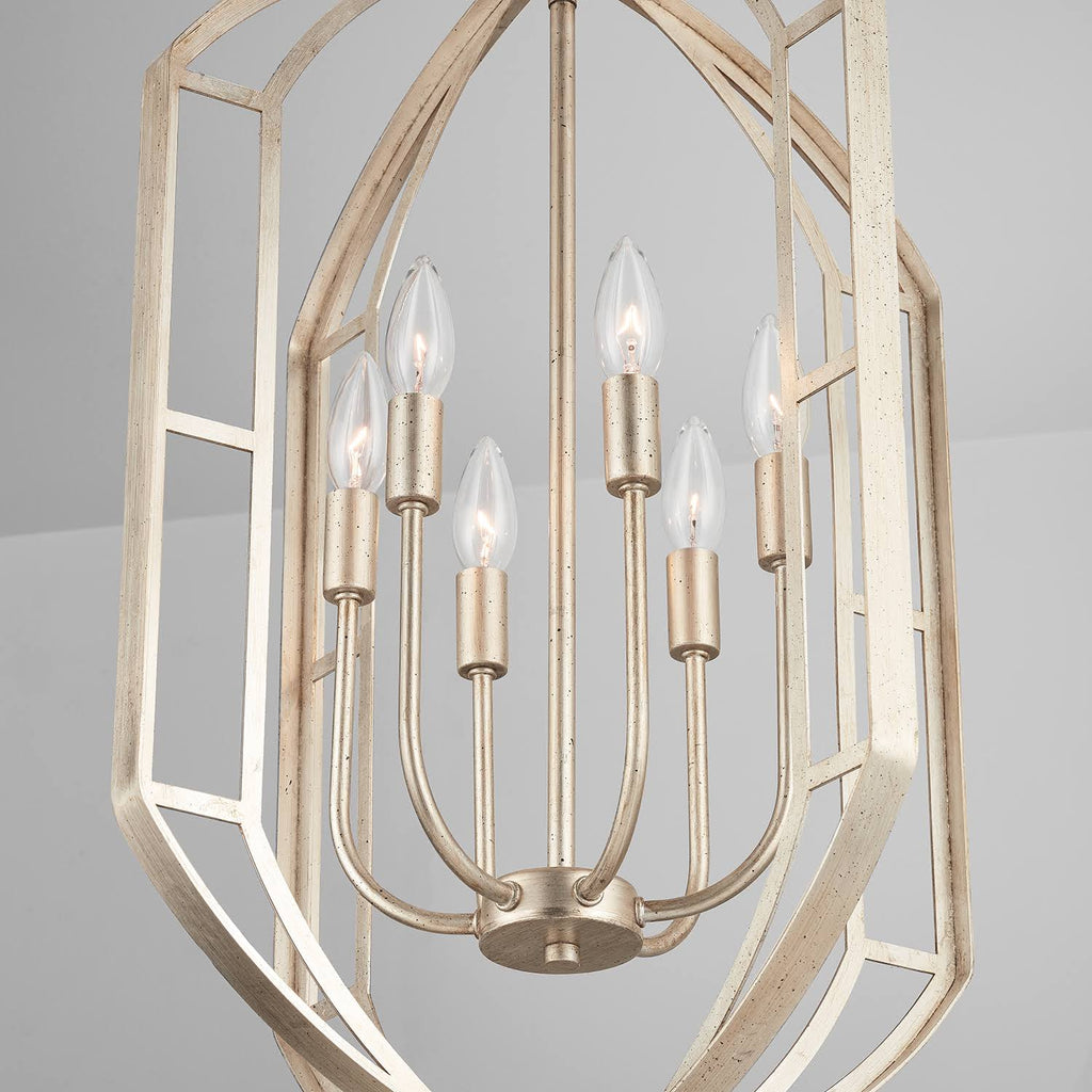 6 Light Gold Foyer S508180