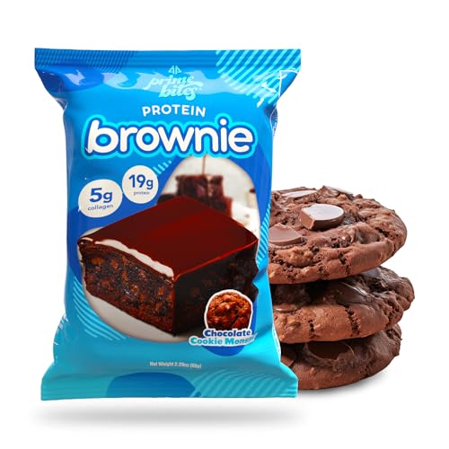 Protein Brownie 12 Bars per Box Chocolate Cookie Monster K475490
